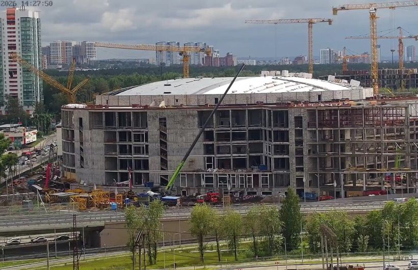Информация о падении строительного крана на площадке «Пермь-Арены» не соответствует действительности