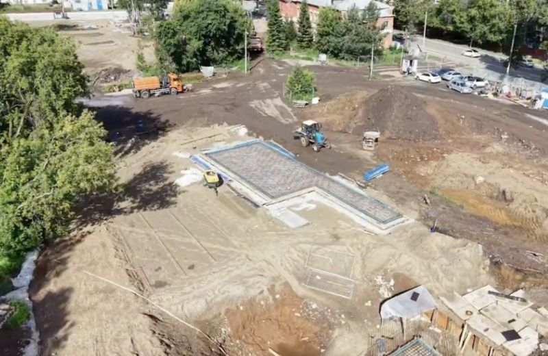 В Александровском сквере завершают основные работы по благоустройству