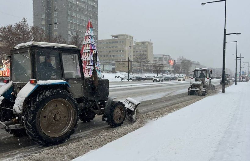 ​Сильный снегопад ожидается в Перми в ночь на 30 января