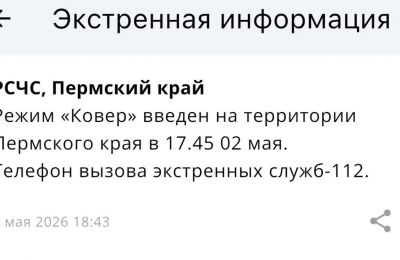 В Прикамье введен режим «Ковер»