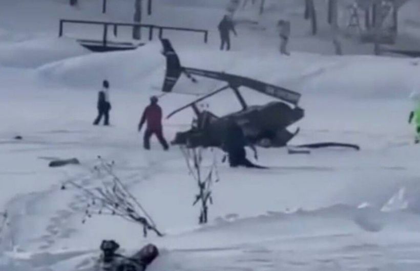 В Пермском крае в результате падения вертолета погибли два человека