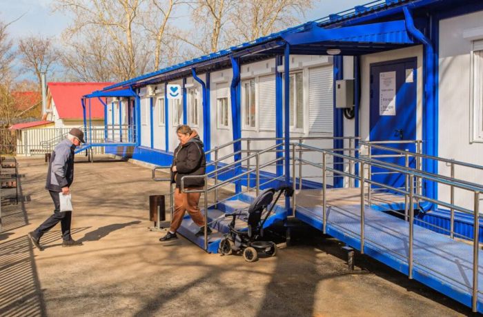 ​В Кукуштане открыли первую в Пермском крае модульную поликлинику