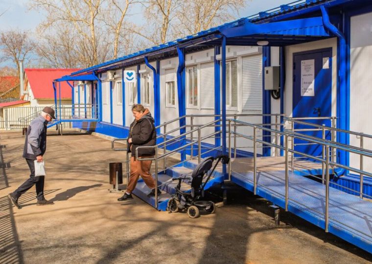 ​В Кукуштане открыли первую в Пермском крае модульную поликлинику