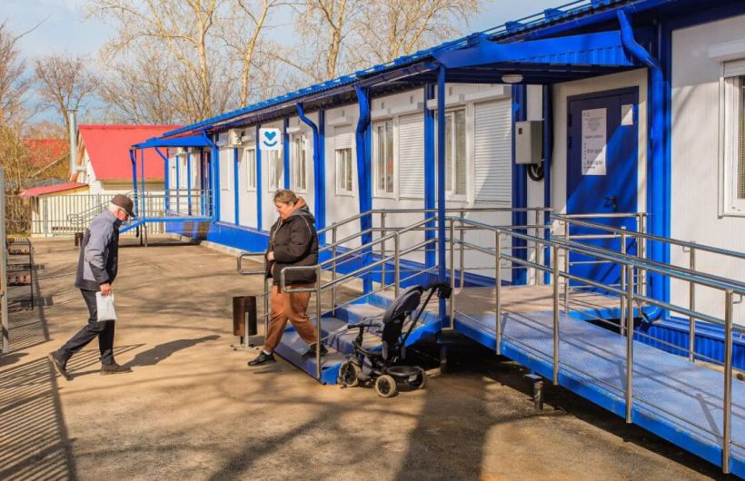 ​В Кукуштане открыли первую в Пермском крае модульную поликлинику