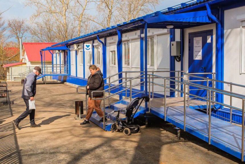​В Кукуштане открыли первую в Пермском крае модульную поликлинику