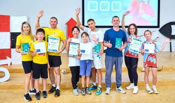 Спортивный фестиваль «Семейная команда» объединил 120 участников из муниципалитетов Прикамья