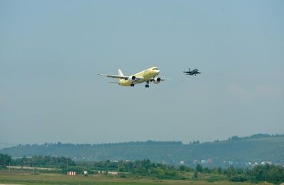 МС-21-310 с двигателями из Перми успешно выполнил первый полет
