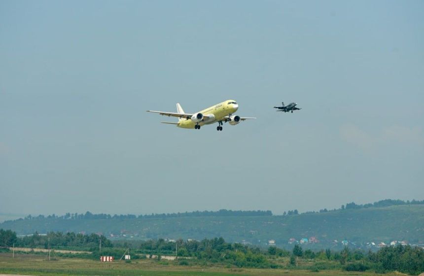 МС-21-310 с двигателями из Перми успешно выполнил первый полет