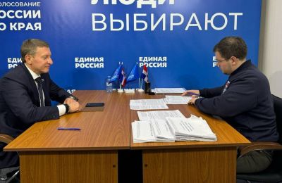 ​Дмитрий Скриванов подал документы на участие в праймериз «Единой России»