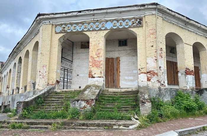 Реставрация Гостиного двора стартовала в Кунгуре 