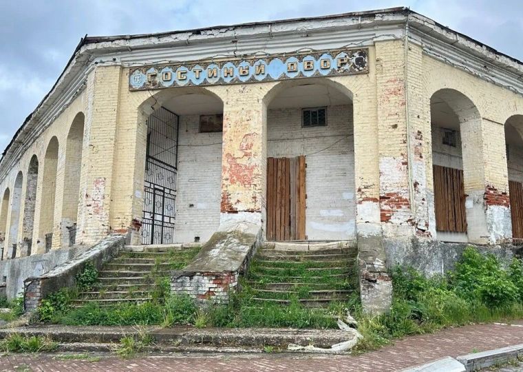 Реставрация Гостиного двора стартовала в Кунгуре 