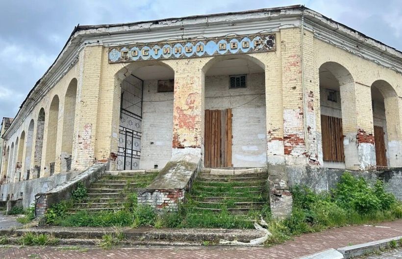 Реставрация Гостиного двора стартовала в Кунгуре 