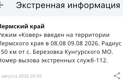 В аэропорту Перми временно ограничили вылеты и прием самолетов и ввели режим «Ковер» (обновлено)