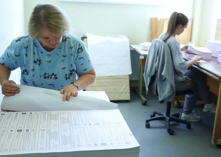 Бюллетени для голосования на выборах защищены от подделки