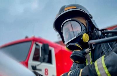 ​Крупный пожар на улице Дзержинского в Перми ликвидирован