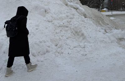 ​Февраль в Прикамье приближается к статусу одного из самых снежных за историю наблюдений