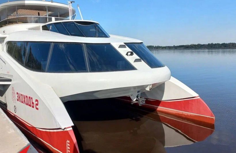 ​В Перми с 4 мая возобновляются регулярные рейсы электрокатамарана «ЭкоходЪ 2»