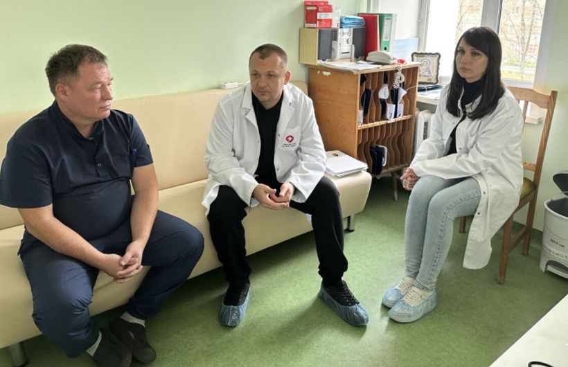 В пермской больнице обсудили помощь пациентам и обучение врачей из Северодонецка