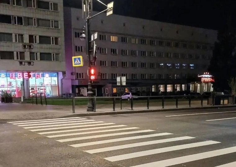 В Перми обновили более 25 тысяч квадратных метров дорожной разметки