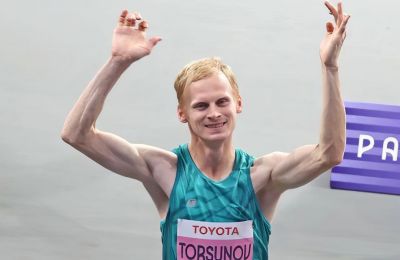 ​Пермяк Евгений Торсунов установил мировой рекорд в прыжках в длину 