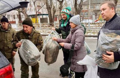 В Кировском районе Перми собирают гуманитарную помощь для отправки в зону СВО