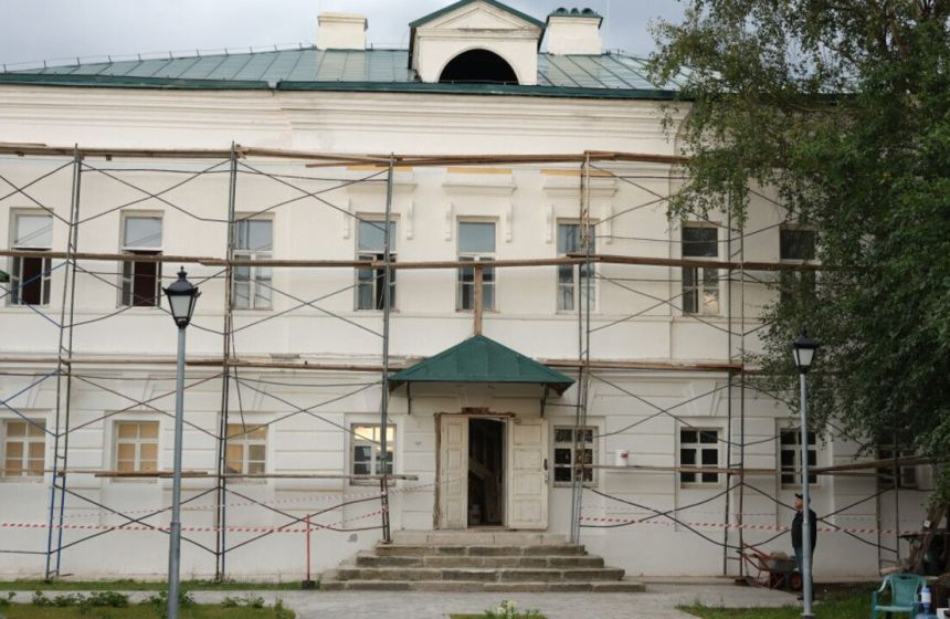 Реконструкция усадьбы Голицыных в Усолье завершится в этом году 