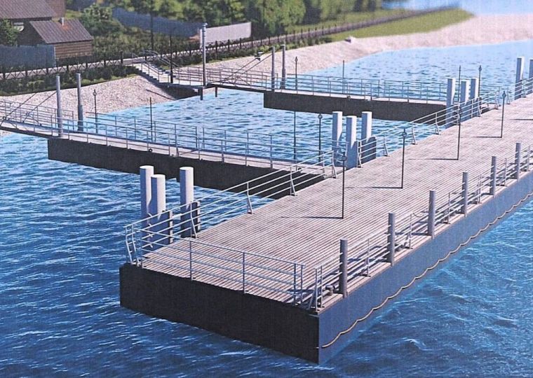 ​67 млн рублей планируют направить на строительство причала в Ильинском