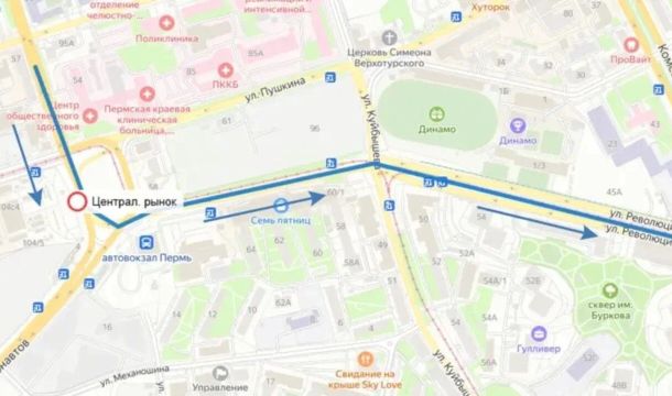 С 10 августа автобусы № 442а и № 344 будут временно ходить по измененной схеме в Перми