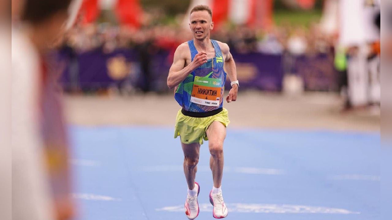 Прикамец Владимир Никитин завоевал серебро на Чемпионате России по марафонскому бегу