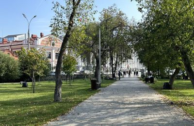 Cквер Уральских добровольцев в Перми разделят на тематические зоны