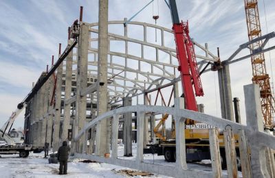 В Перми возводят современный складской комплекс