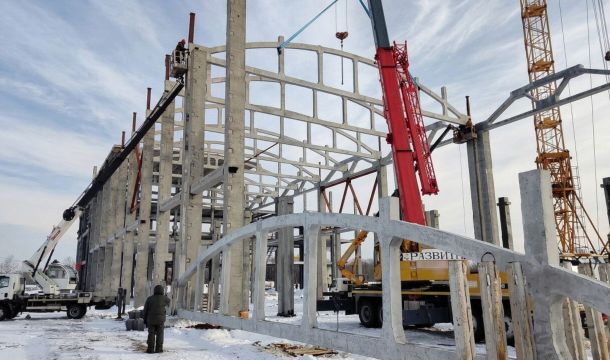 В Перми возводят современный складской комплекс