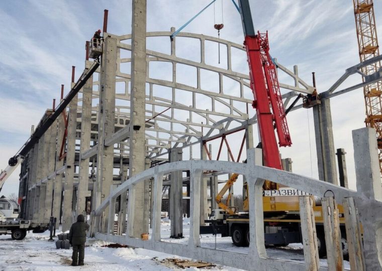 В Перми возводят современный складской комплекс
