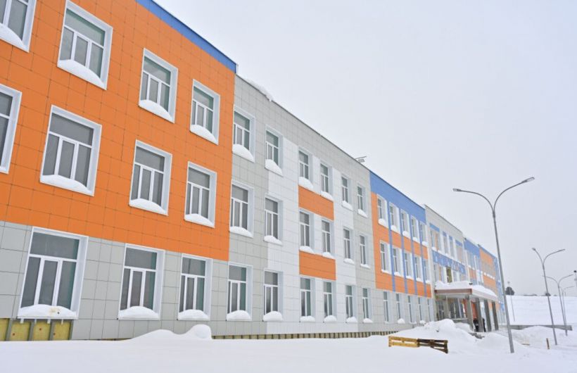 Школу в микрорайоне ЕвроХим в Березниках построили на 80%