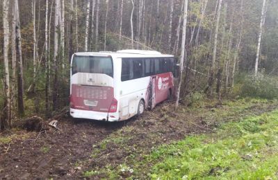 После ДТП с автобусом на трассе Пермь – Березники пострадал 21 человек 