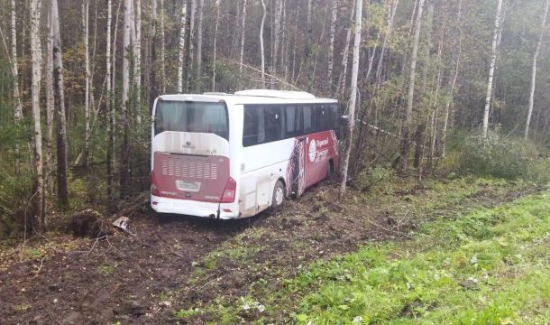 После ДТП с автобусом на трассе Пермь – Березники пострадал 21 человек 
