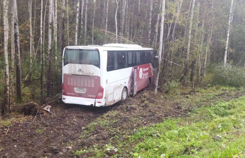 После ДТП с автобусом на трассе Пермь – Березники пострадал 21 человек 