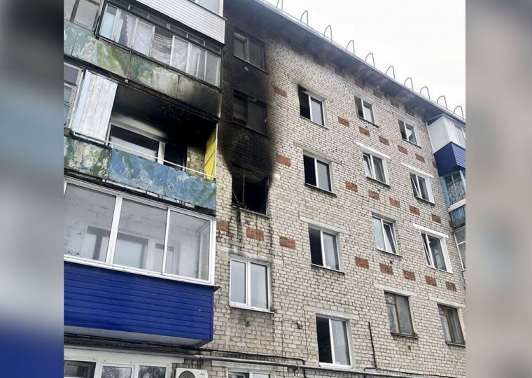 ​В Кунгуре при пожаре пострадали трое детей