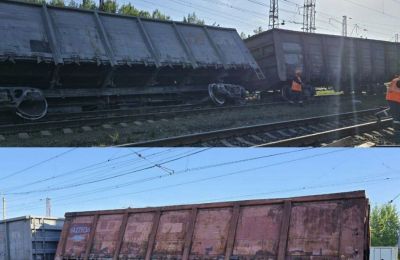В Пермском крае на станции Чусовая сошли с рельсов восемь вагонов