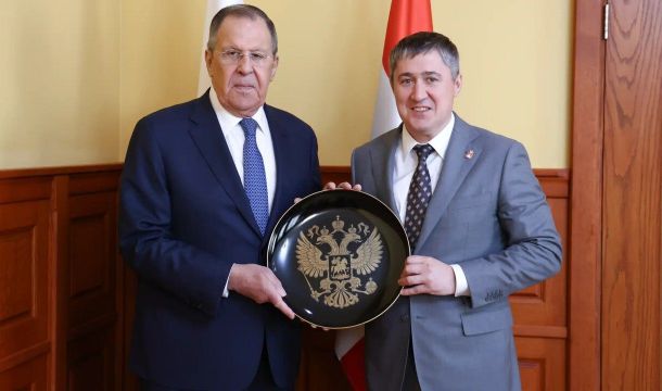 В Перми прошла рабочая встреча Дмитрия Махонина с Сергеем Лавровым 