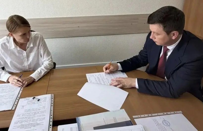 Антон Немкин подал документы для участия в выборах в Государственную Думу России по одномандатному округу