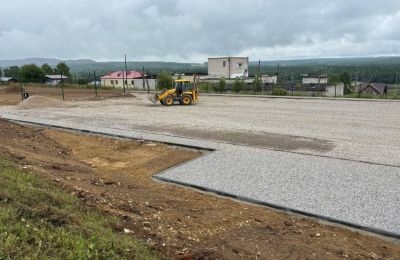 В Пермском крае началось строительство трех межшкольных стадионов