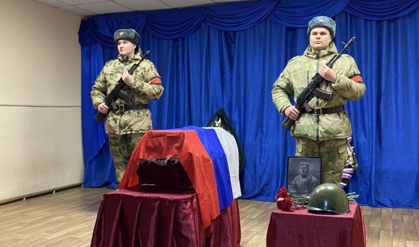 ​В Прикамье захоронили останки погибшего в Монголии воина