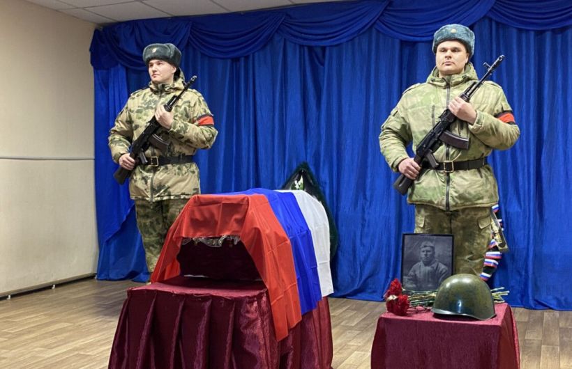 ​В Прикамье захоронили останки погибшего в Монголии воина