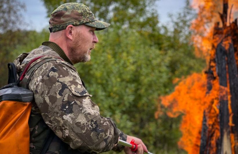 Пермские лесные пожарные вернулись домой после 38 дней борьбы с огнем в Томской области