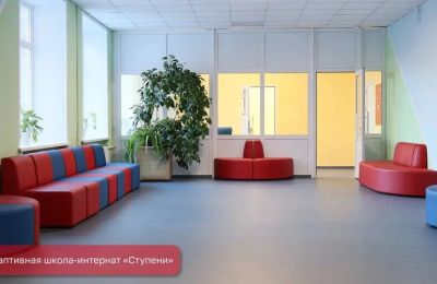 В Перми завершили капитальный ремонт корпуса школы-интерната «Ступени»