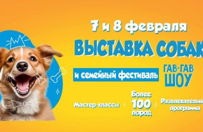В Перми состоятся выставка собак и семейный фестиваль