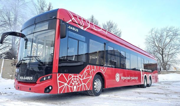 В Перми на маршрут № 59 вышел трехосный автобус