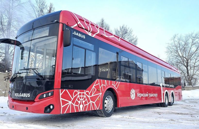 В Перми на маршрут № 59 вышел трехосный автобус