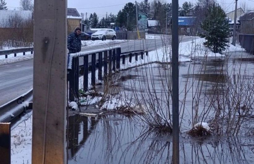​Уже более 50 участков подтопило в поселке Ласьва Краснокамского округа